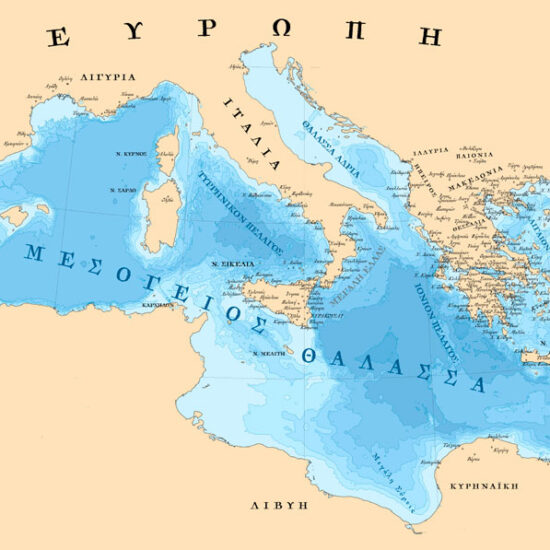 χάρτης Αρχαίας Ελλάδας