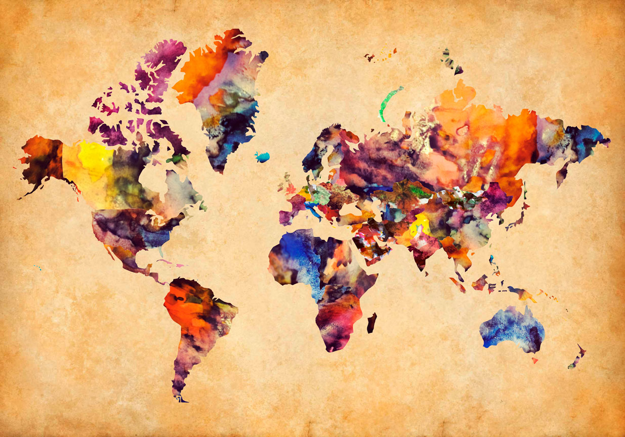 World is colours. Color World. World of Colors. Colour the World.
