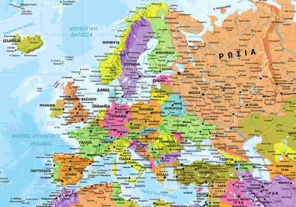 χάρτης Ευρώπης