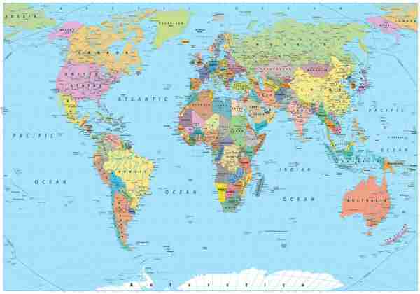 παγκόσμιος χάρτης